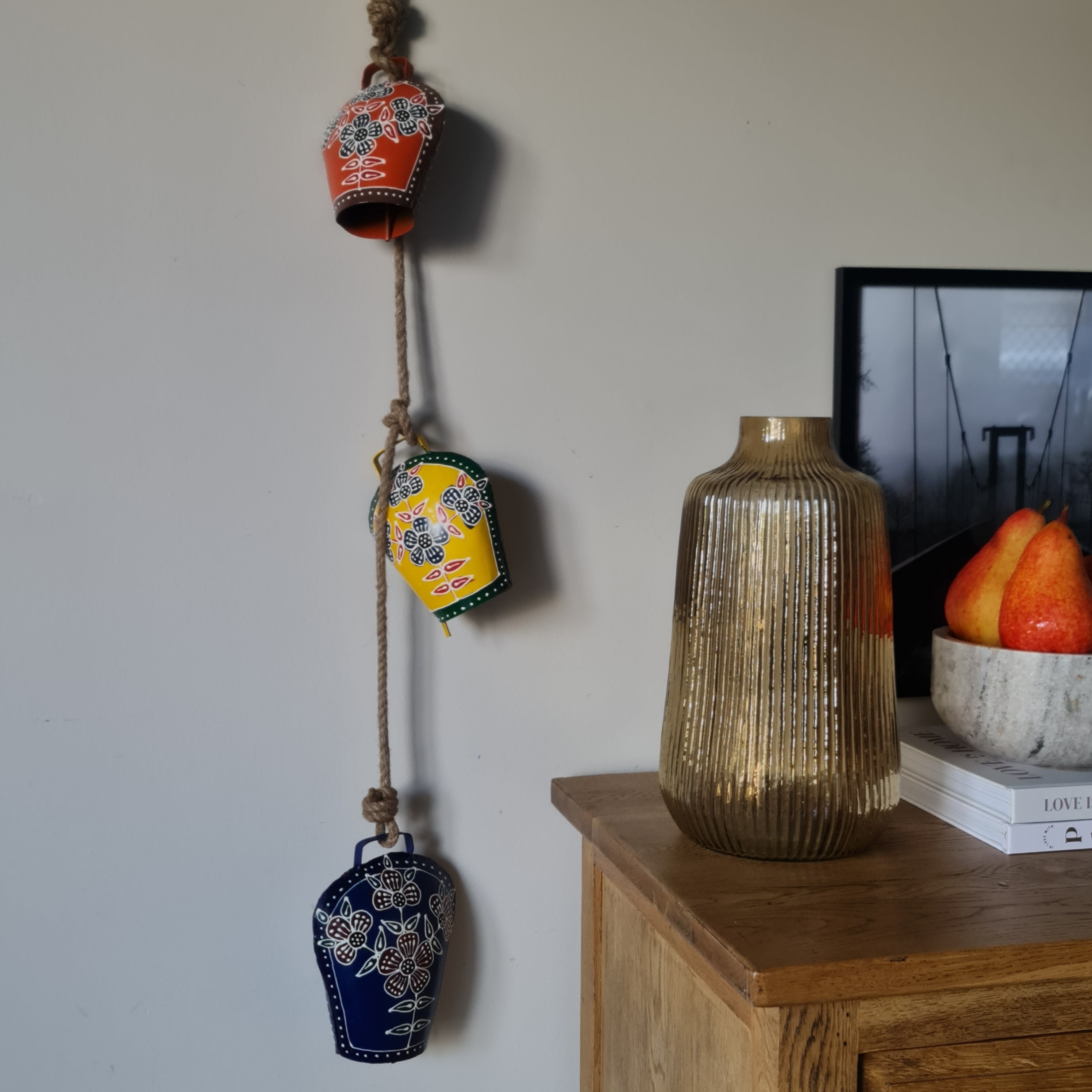 Vibrant Hanging Wind Chime, Home decor
