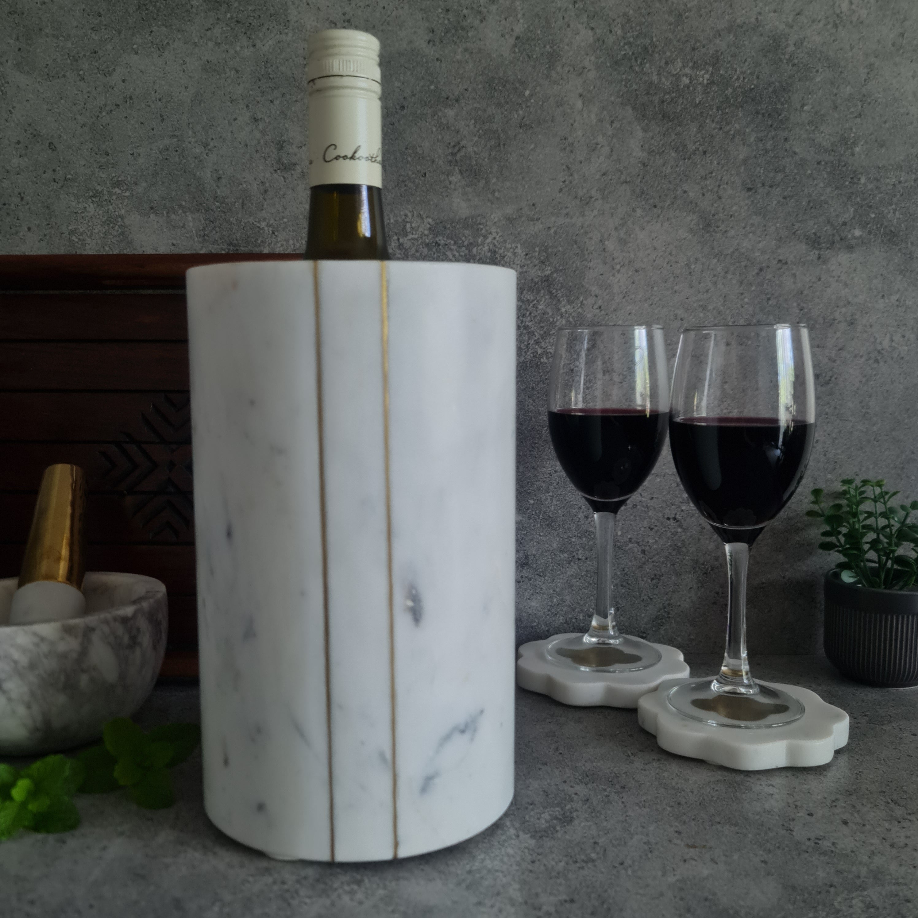 Marble Wine Chiller, Marble Vase