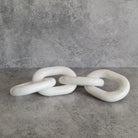 Marble Chain Decor, Home Decor Piece, Marble Chain Home Decor, Figurine