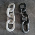 Marble Chain Decor, Home Decor Piece, Marble Chain Home Decor, Figurine
