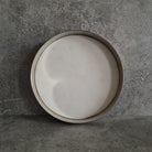 White Marble Tray, White Marble Decorative tray, White Marble Tray with Plain Nickel Ring