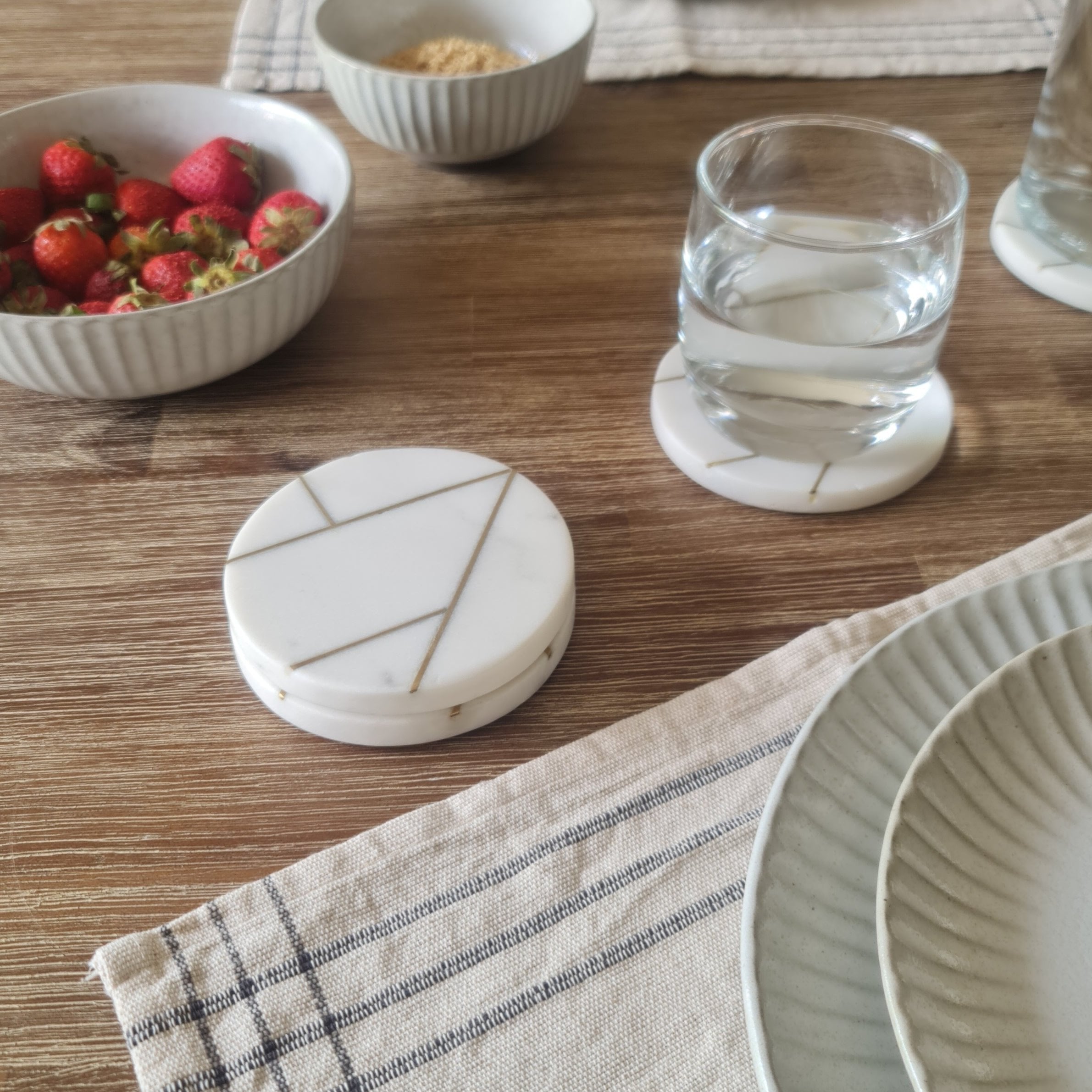 Marble drink Coaster, Coaster, Coaster Sets, Marble Coaster Barware Collection, Gift