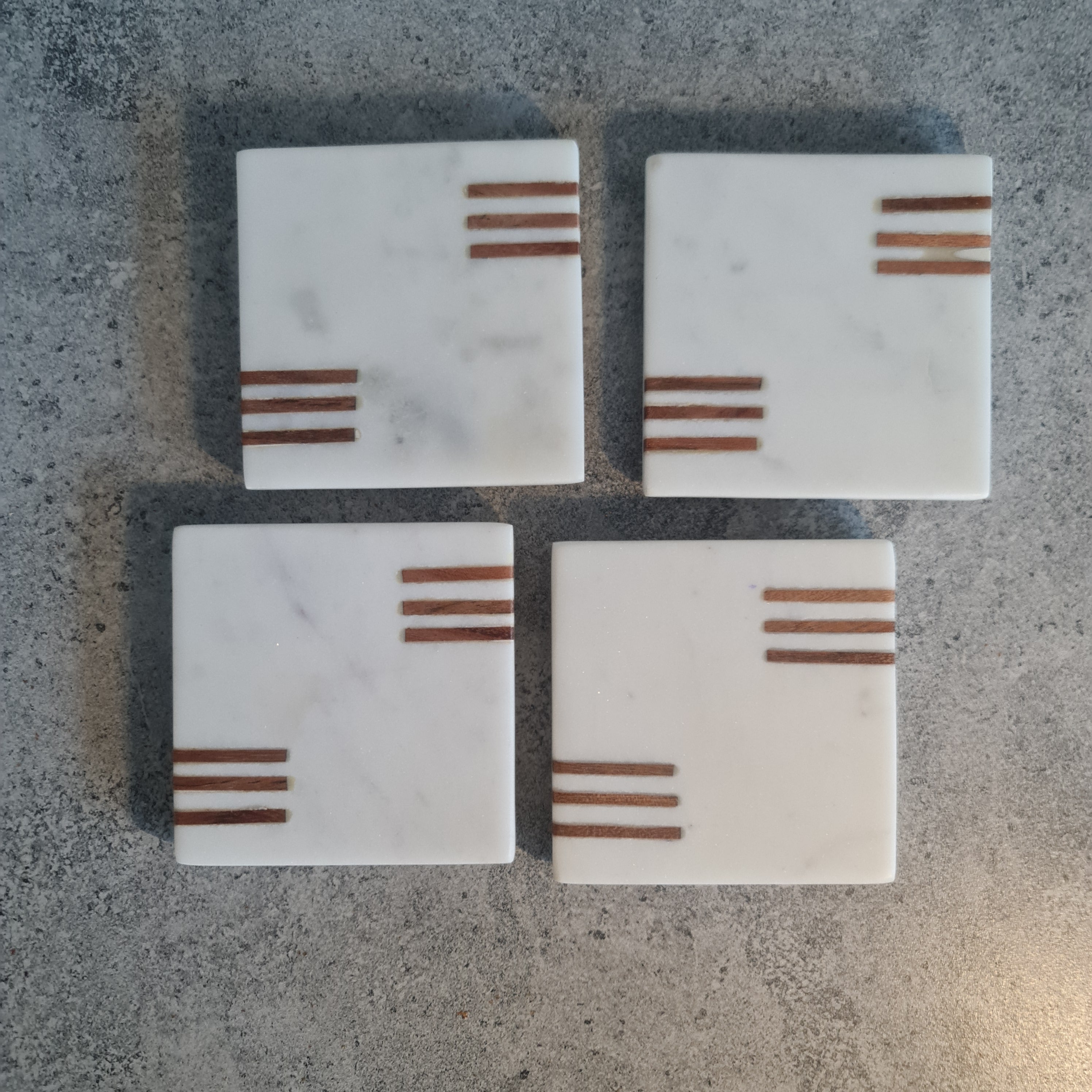 Marble drink Coaster, Coaster, Coaster Sets, Marble Coaster Barware Collection, Gift