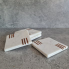 Marble drink Coaster, Coaster, Coaster Sets, Marble Coaster Barware Collection, Gift
