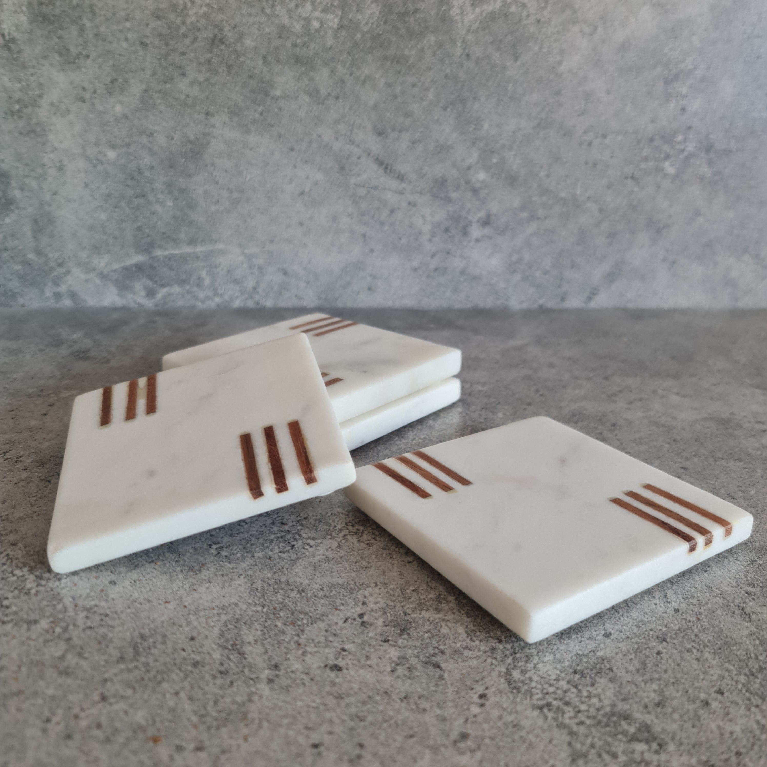 Marble drink Coaster, Coaster, Coaster Sets, Marble Coaster Barware Collection, Gift